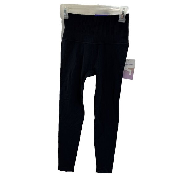JoyLab Womens Size XS High Rise Leggings Black Stretch Athletic Workout Pants - Picture 1 of 7